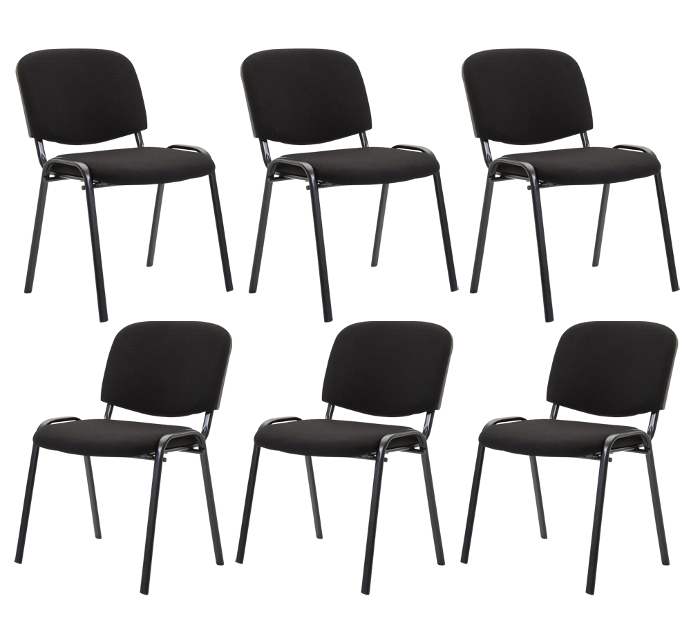 Ken set van 6 bezoekersstoelen